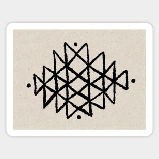 Line Art - Berber Style Sticker